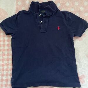 Ralph Lauren Boys Polo in Navy Blue Size 6